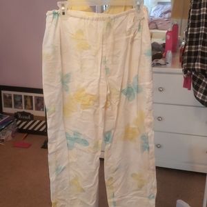 Victoria's Secret Butterfly Print Pajama Set